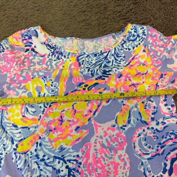 Lilly Pulitzer Marlowe So Snappy Pima Cotton Dress Size XS - Picture 8 of 8
